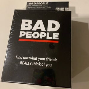 Bad People Card Game w Expansion Pack